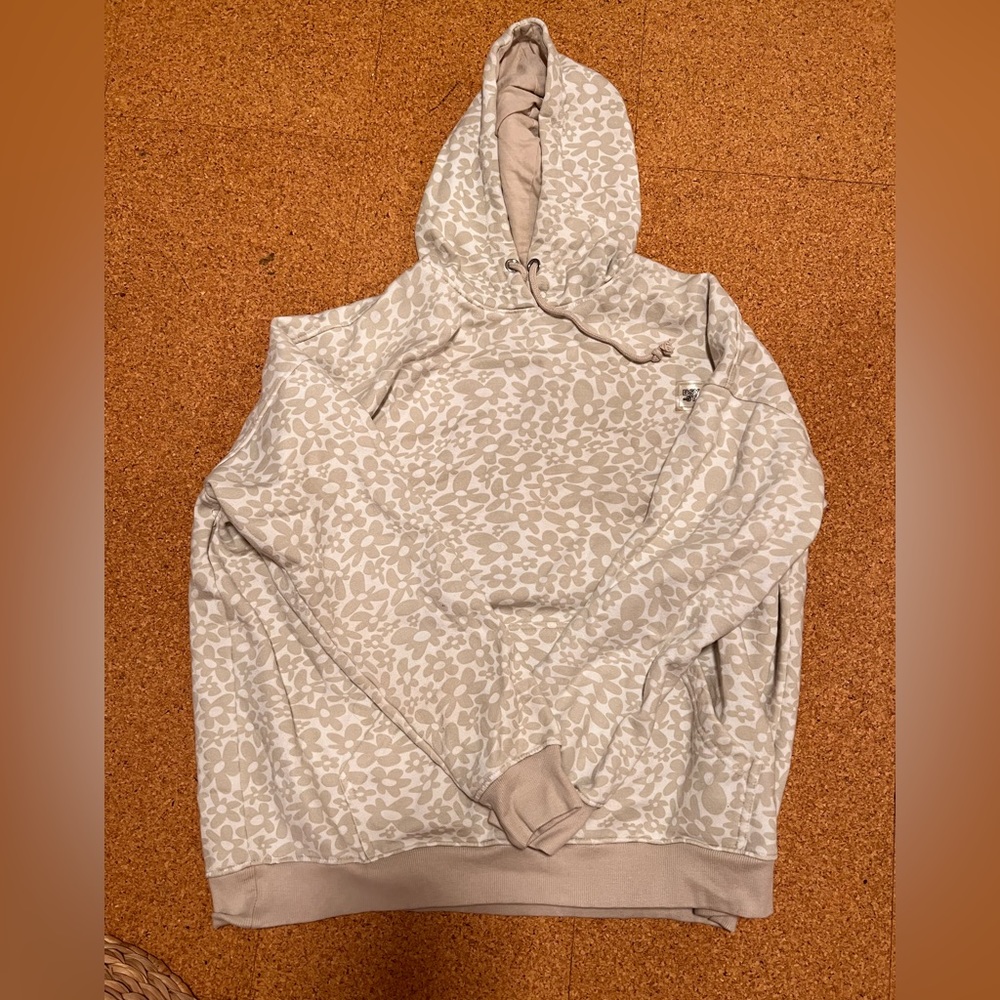 Floral hoodie size L ASOS